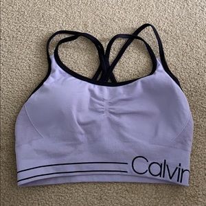 Calvin Klein sports bra